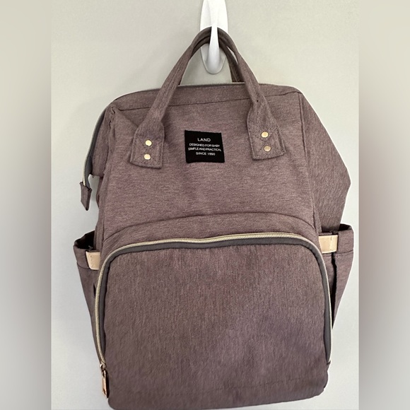 Land Diaper Bag Gray - Picture 2 of 4